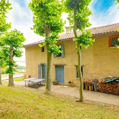 빌라 Magnifique Grand Entier Avec Piscine Et Vue Lezat-sur-Leze